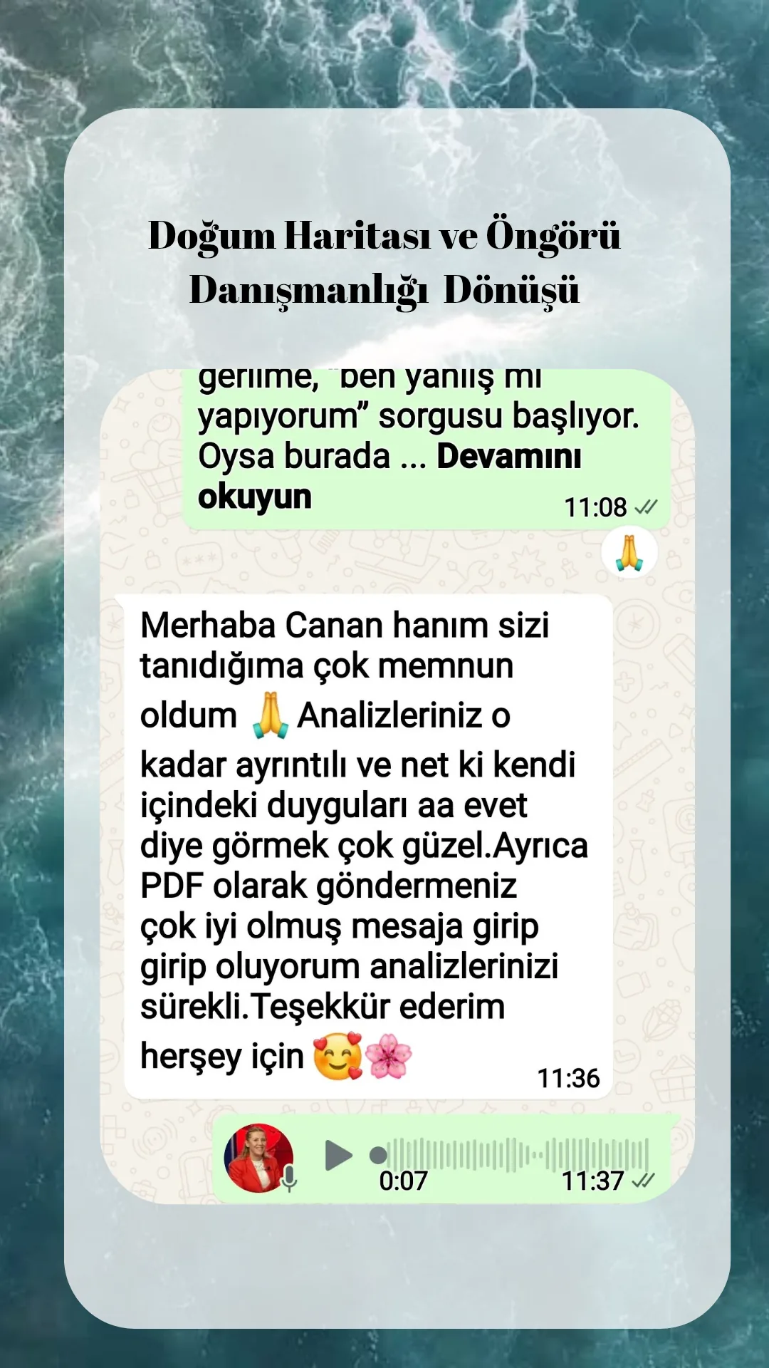 Danışan Dönüşü